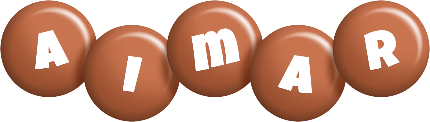 Aimar candy-brown logo