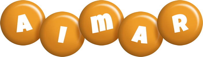 Aimar candy-orange logo
