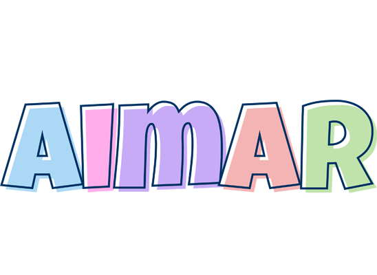 Aimar pastel logo