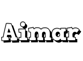 Aimar snowing logo