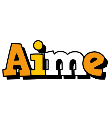 Aime cartoon logo
