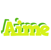 Aime citrus logo