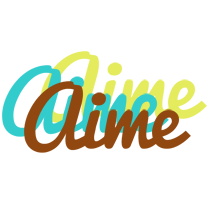 Aime cupcake logo