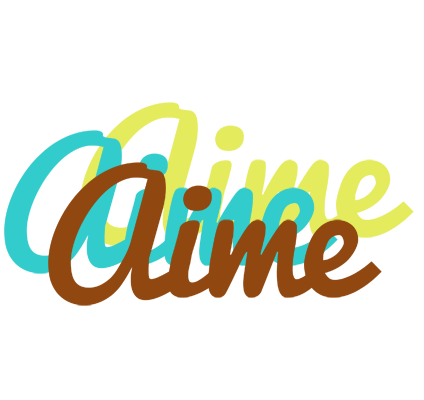 Aime cupcake logo