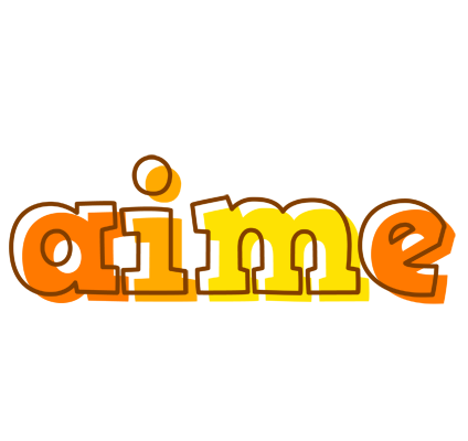 Aime desert logo
