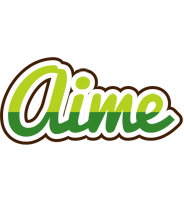 Aime golfing logo