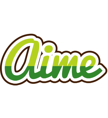 Aime golfing logo