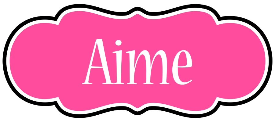 Aime invitation logo