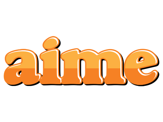 Aime orange logo