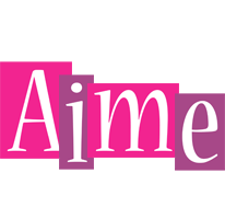 Aime whine logo