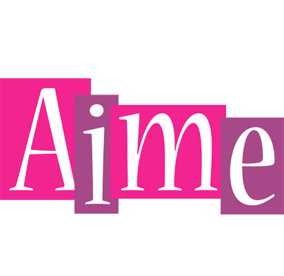 Aime whine logo
