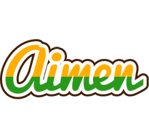 Aimen banana logo