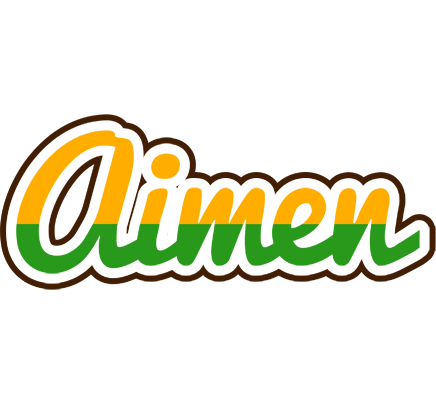 Aimen banana logo