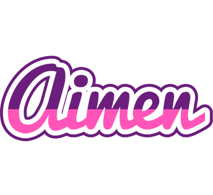 Aimen cheerful logo