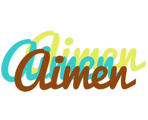 Aimen cupcake logo