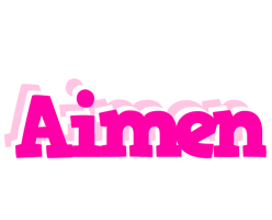 Aimen dancing logo