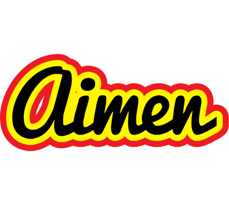 Aimen flaming logo