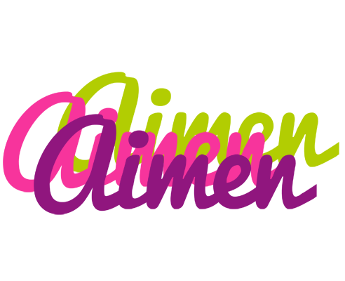Aimen flowers logo