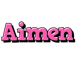 Aimen girlish logo