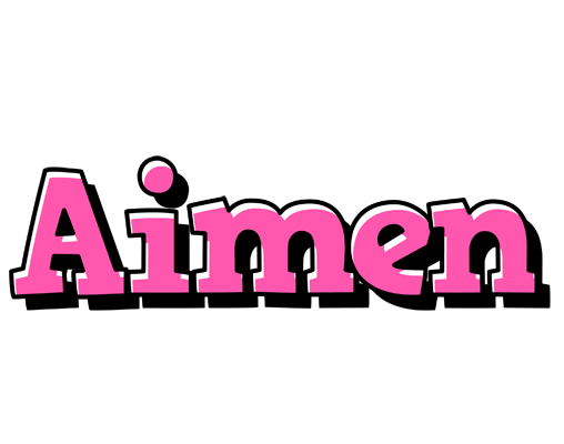 Aimen girlish logo