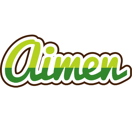 Aimen golfing logo