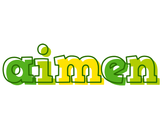 Aimen juice logo