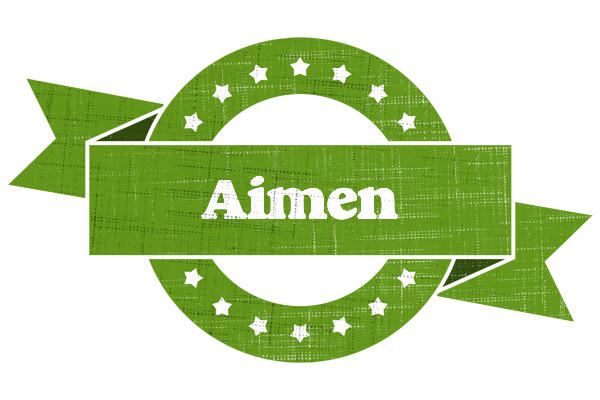 Aimen natural logo