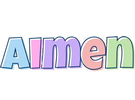 Aimen pastel logo