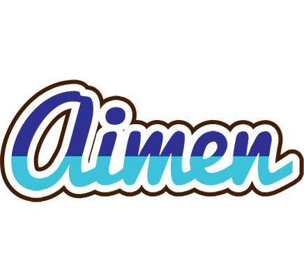 Aimen raining logo