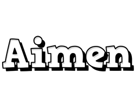 Aimen snowing logo