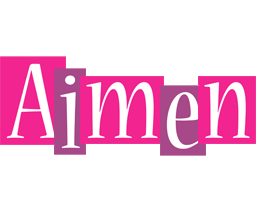 Aimen whine logo