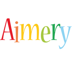 Aimery birthday logo