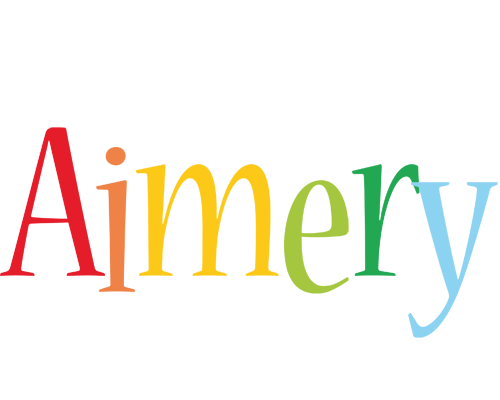 Aimery birthday logo