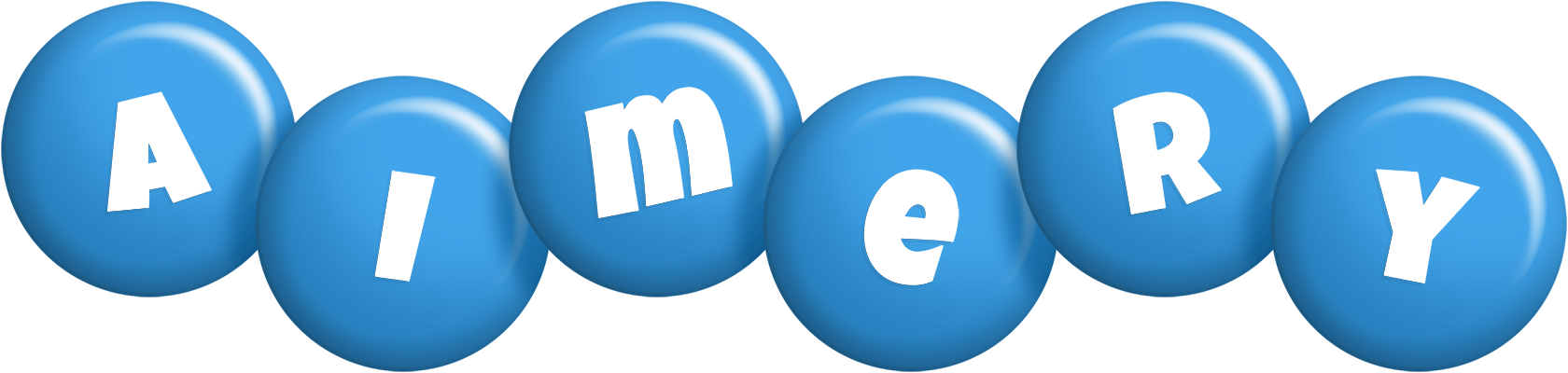 Aimery candy-blue logo