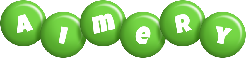 Aimery candy-green logo