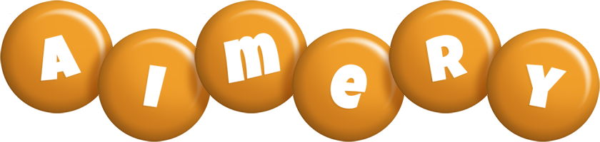Aimery candy-orange logo