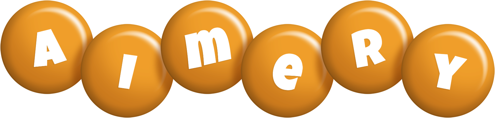 Aimery candy-orange logo