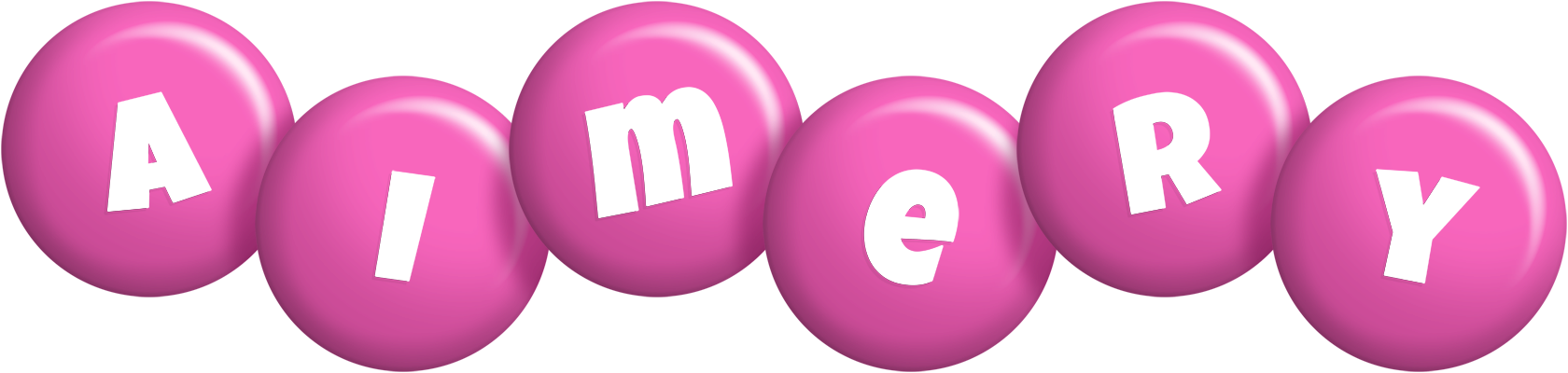 Aimery candy-pink logo