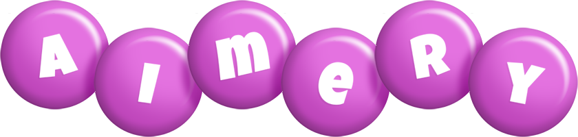 Aimery candy-purple logo