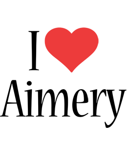 Aimery i-love logo