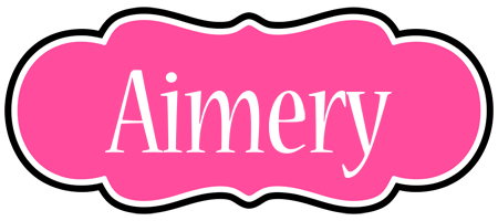 Aimery invitation logo