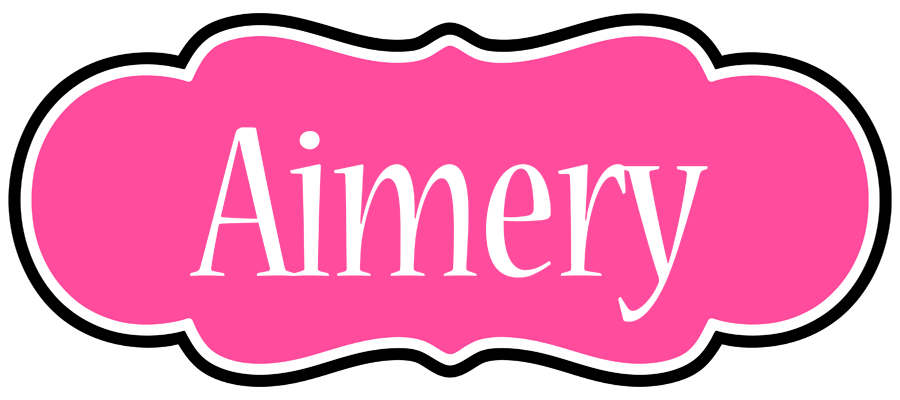 Aimery invitation logo