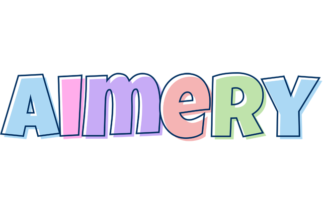 Aimery pastel logo
