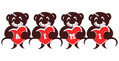 Aimi bear logo