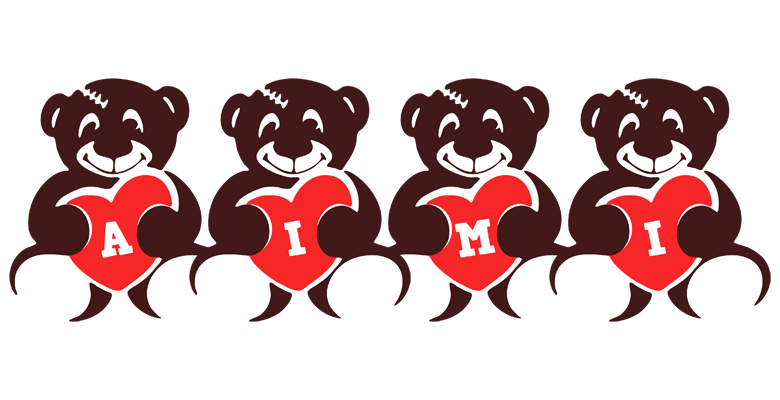 Aimi bear logo