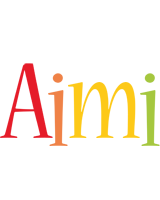 Aimi birthday logo