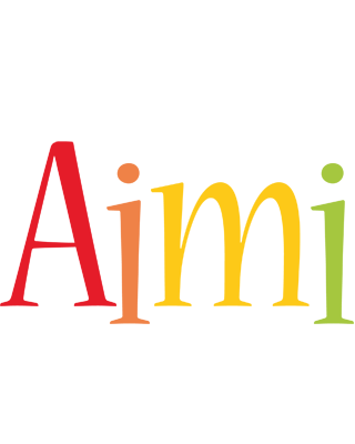 Aimi birthday logo