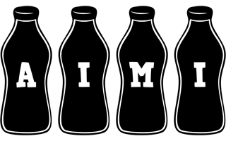 Aimi bottle logo