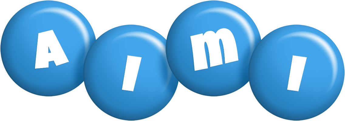 Aimi candy-blue logo