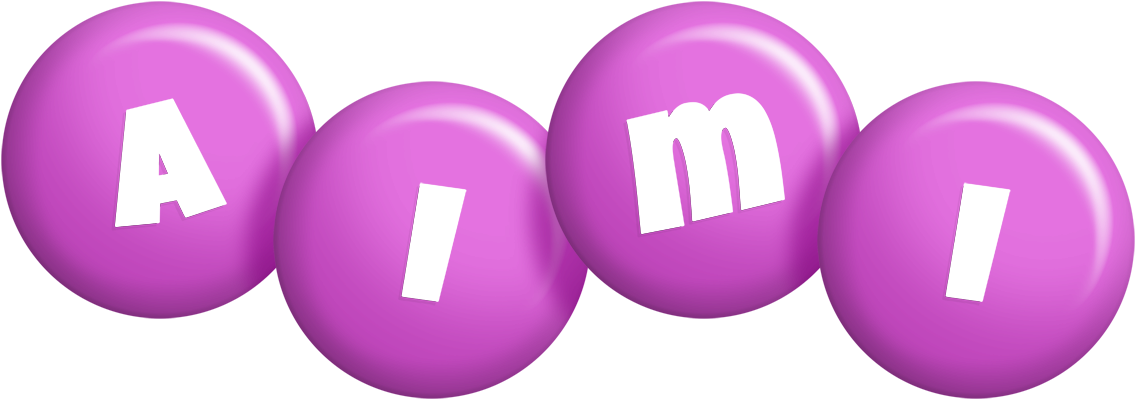 Aimi candy-purple logo